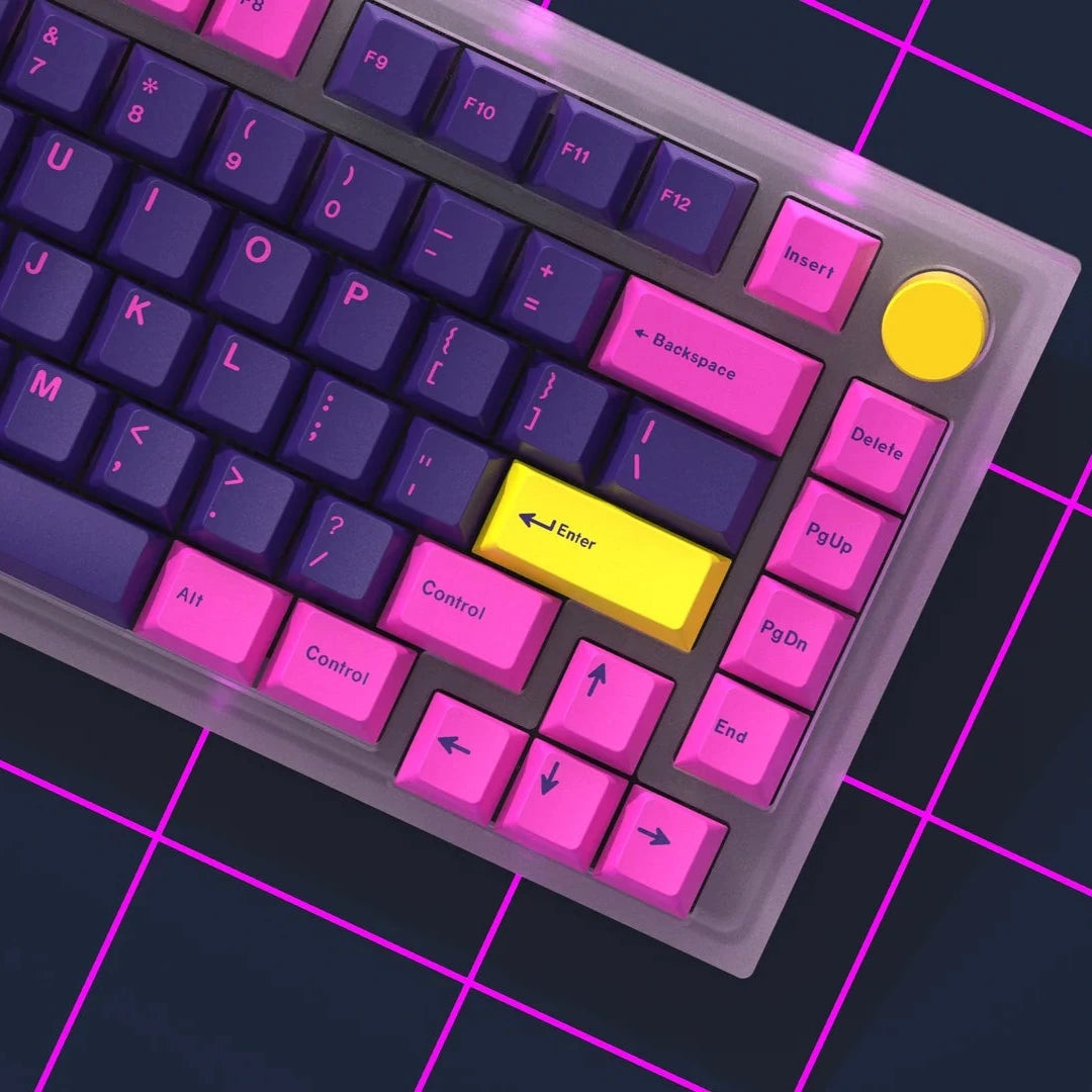 GMK Retrowave Keycaps
