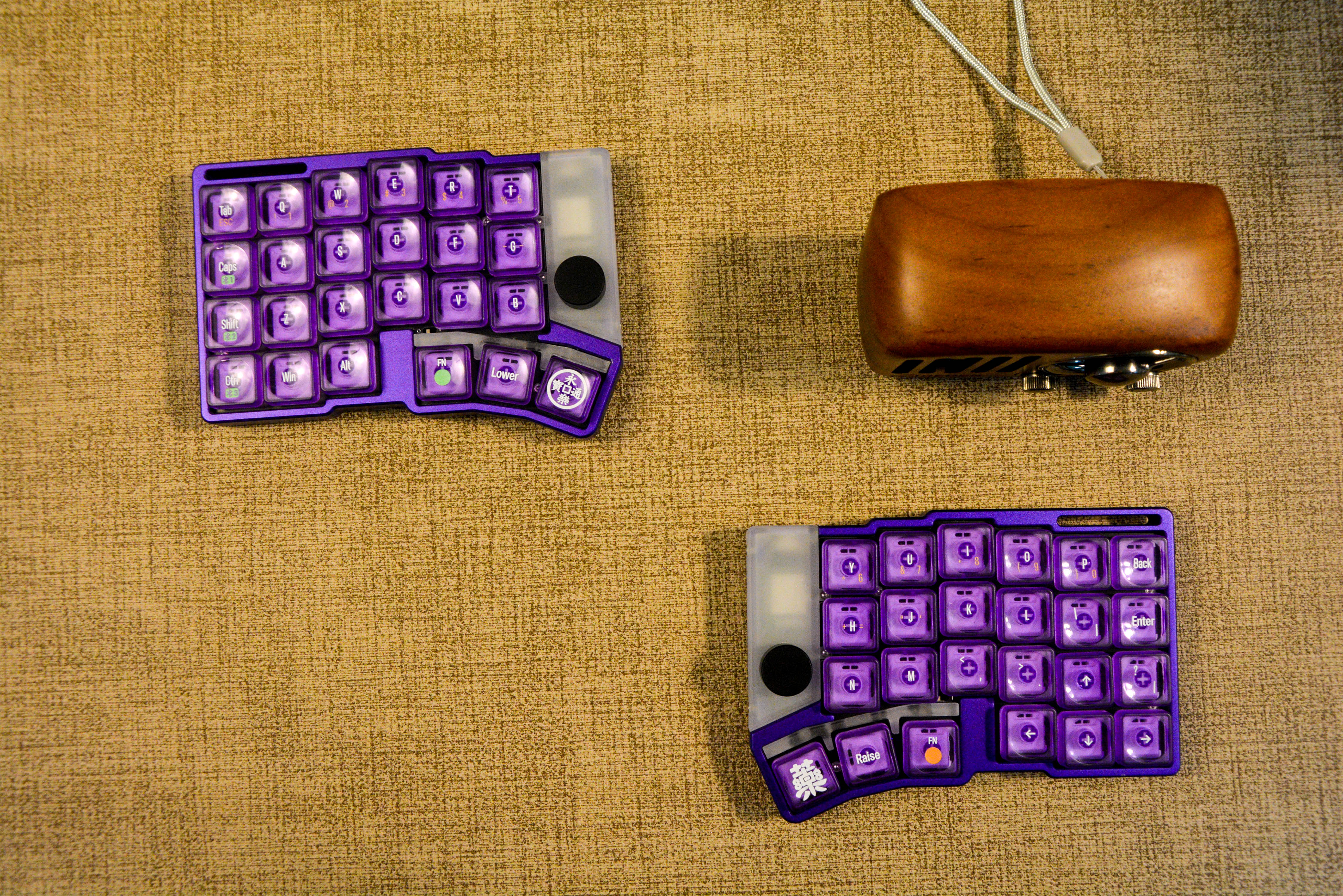 Jezail Cornix Split Low-Profile Keyboard
