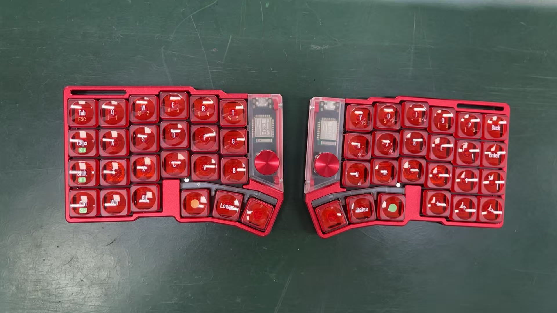 Jezail Cornix Split Low-Profile Keyboard