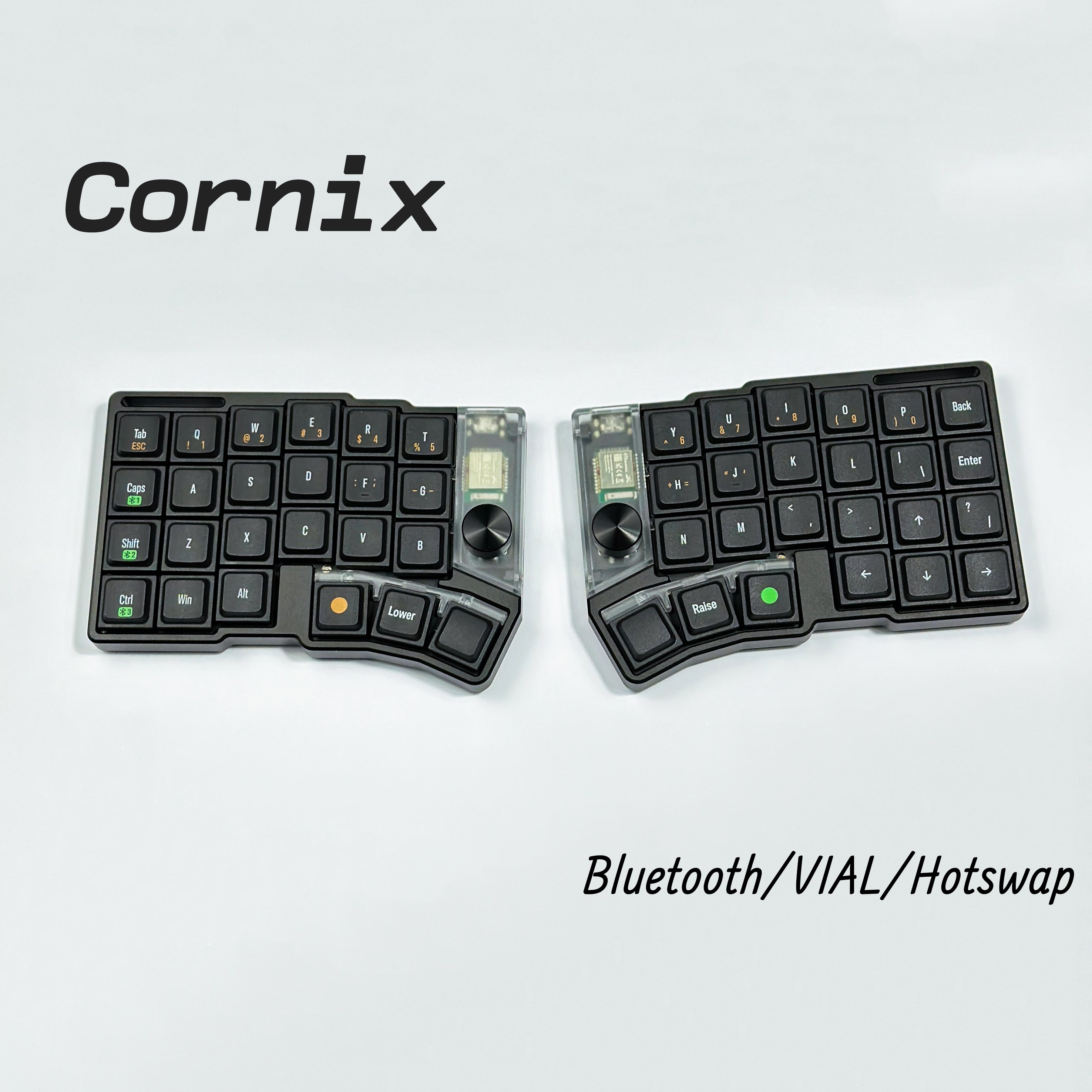 Jezail Cornix Split Low-Profile Keyboard