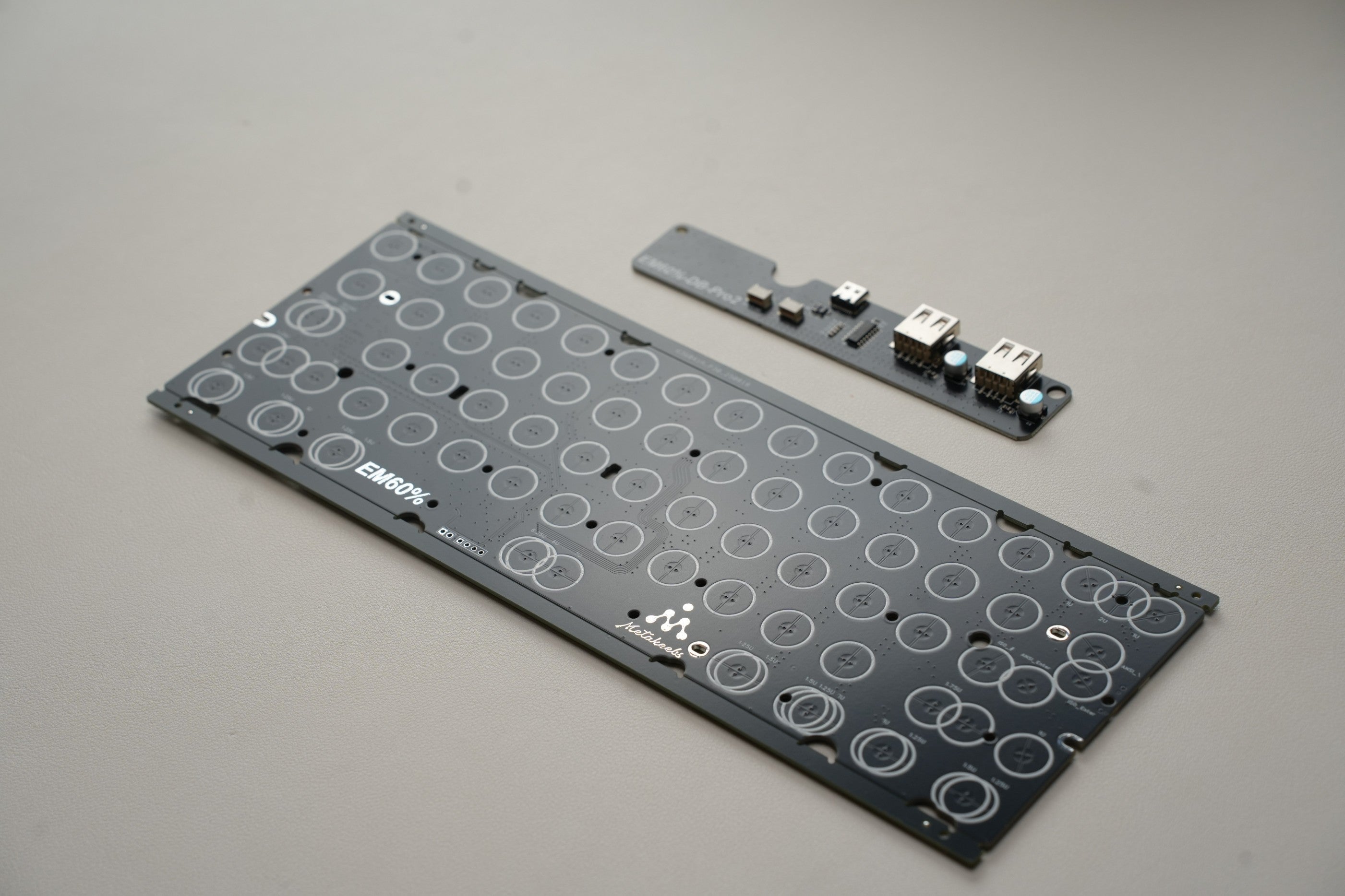EM60 EC PCB from MetaKeebs