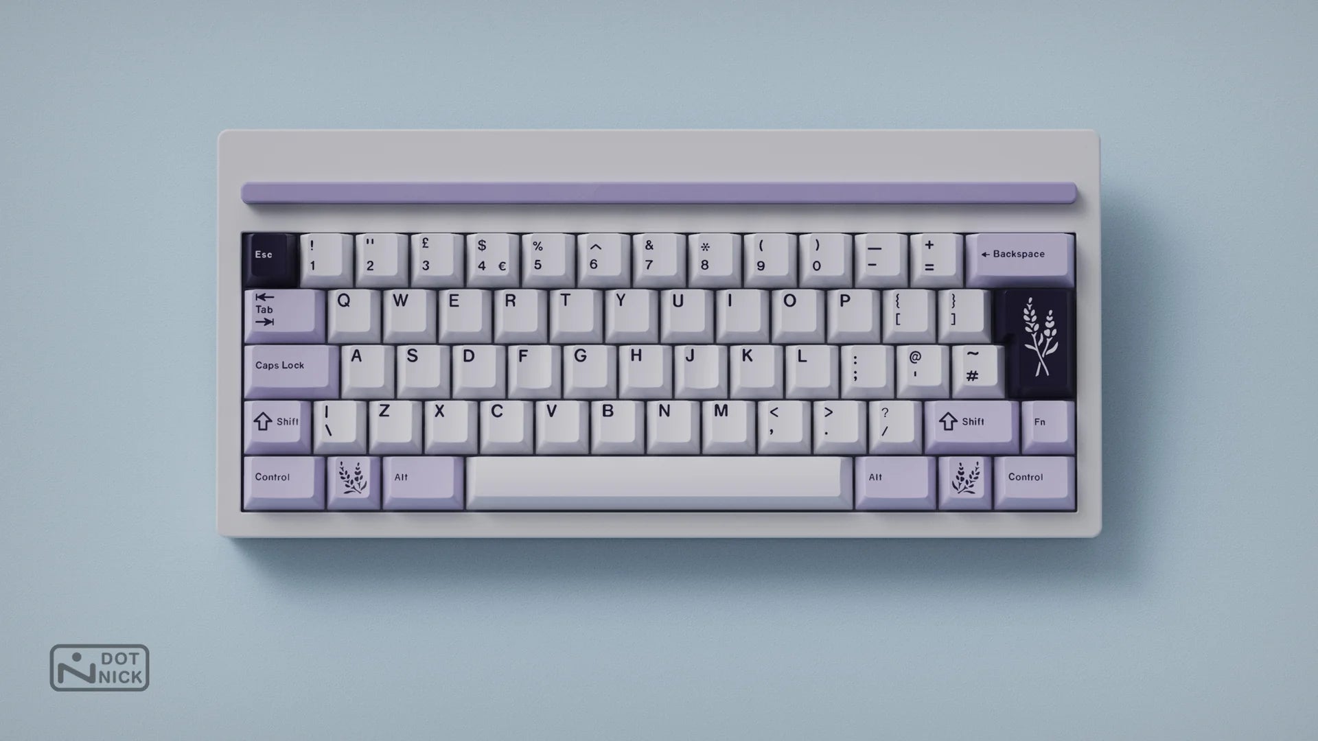 GMK Lavender Keycaps