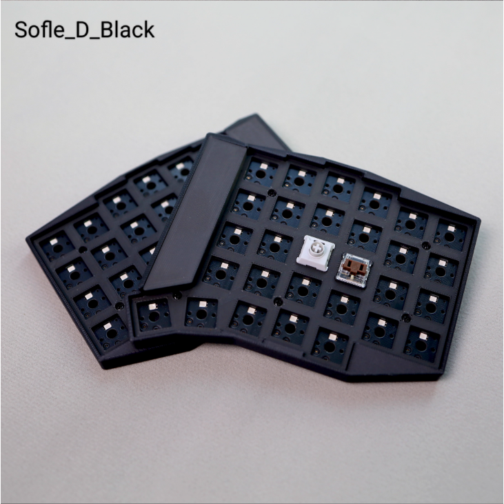 [In-Stock] Eyelash Low Profile Sofle Split Keyboard