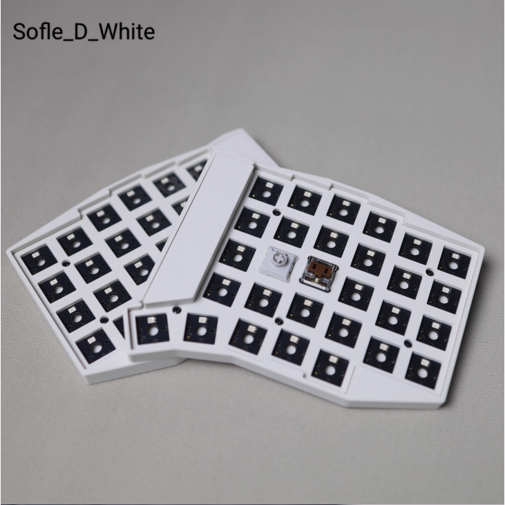 [In-Stock] Eyelash Low Profile Sofle Split Keyboard