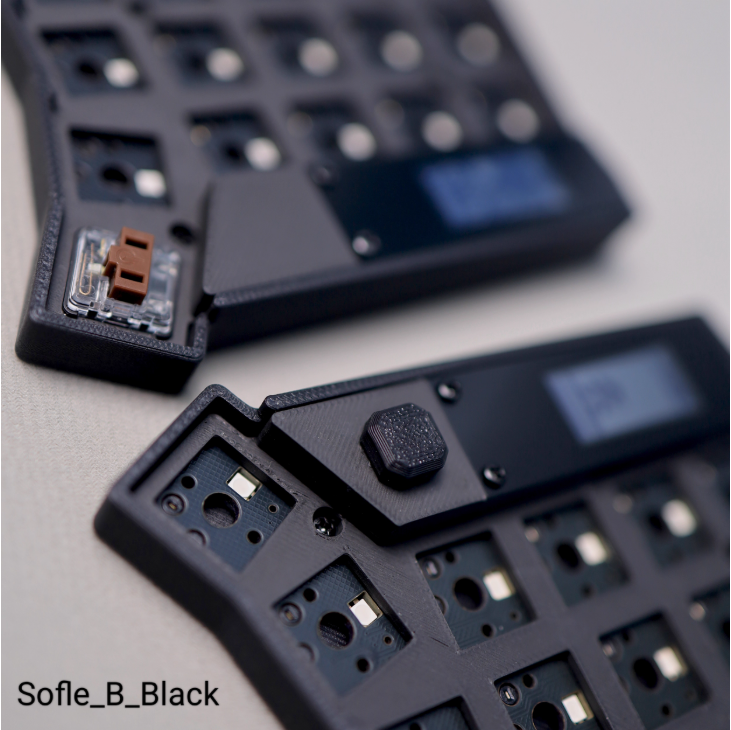 [In-Stock] Eyelash Low Profile Sofle Split Keyboard