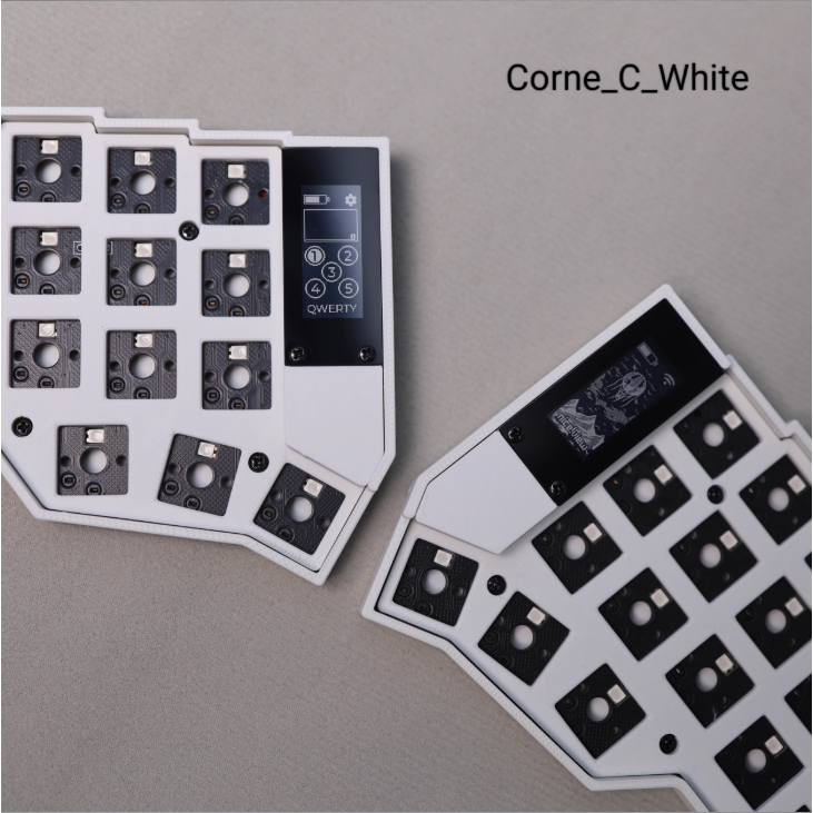 [In-Stock] Eyelash Low Profile Corne Split Keybaord