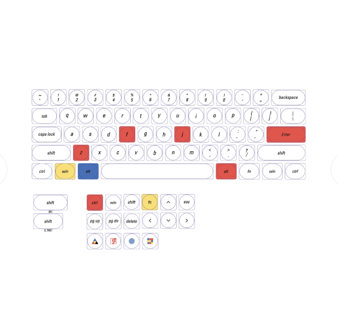 [In-Stock] Jezail "Time" LCK PBT Keycaps