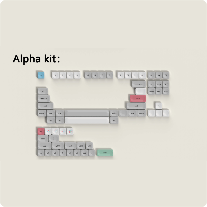 [In-Stock] Jezail Déjà Vu LCK Low Profile Keycaps