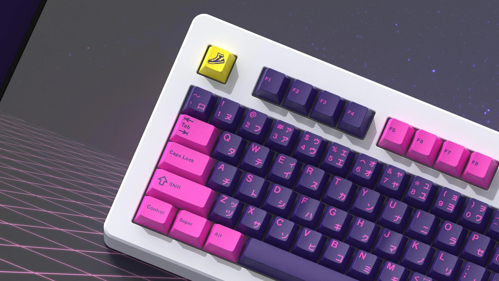 GMK Retrowave Keycaps